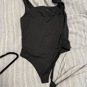 Black One-Piece Swimsuit